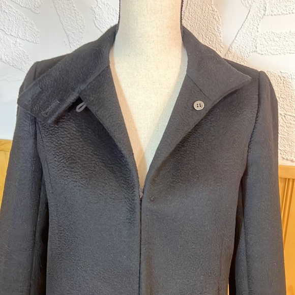 CHLOÉ Black Cashmere Short Jacket Sz-38 - Picture 4 of 11